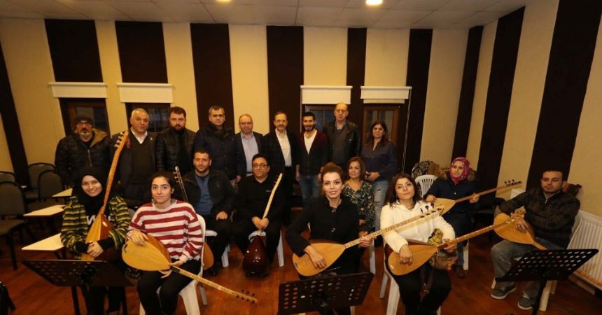 Bafra Belediyesi'nden sanat kursu