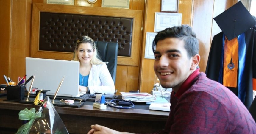 Gazi evladının işitme cihazı sevinci