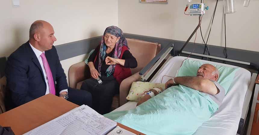 Togar’dan hastalara moral ziyareti