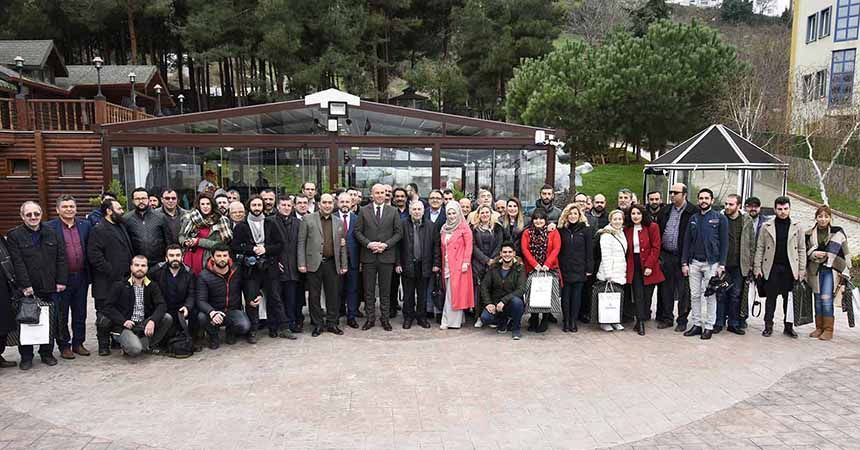 Togar, basın mensuplarını ağırladı