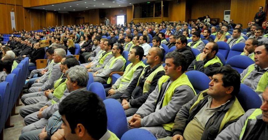 OMÜ'de taşeronlara bilgilendirme