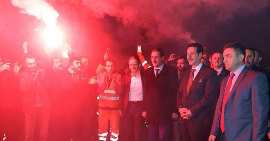 Tok'a meşaleli teşekkür