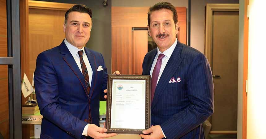 İlk ruhsatı Başkan Tok verdi