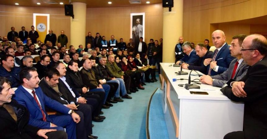 Tekkeköy'de kadro heyecanı