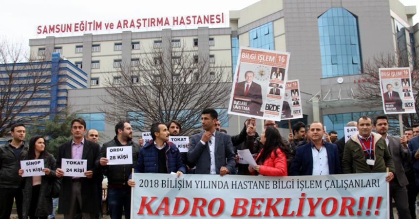 Bilgi işlemciler kadro bekliyor Bilgi işlemciler kadro bekliyor