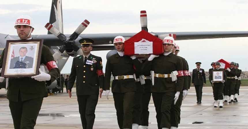 Şehit pilotların cenazeleri Ordu’ya getirildi Şehit pilotların cenazeleri Ordu’ya getirildi