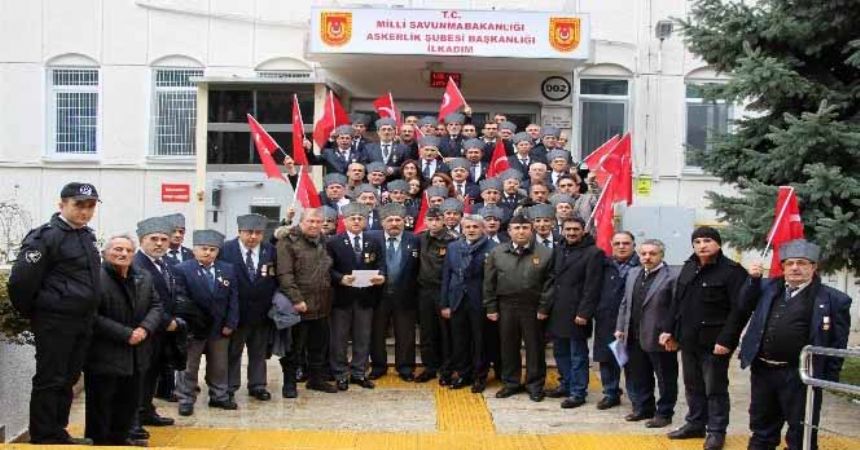 Gaziler askerlik başvurusu yaptı