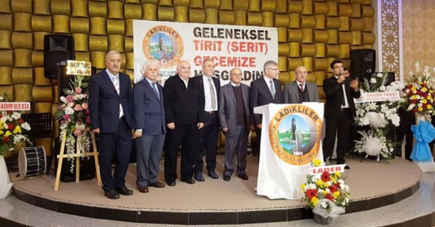 Ladikliler serit gecesinde buluştu