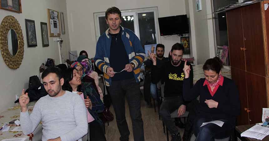Havza'da 7'nci işaret dili kursu açıldı
