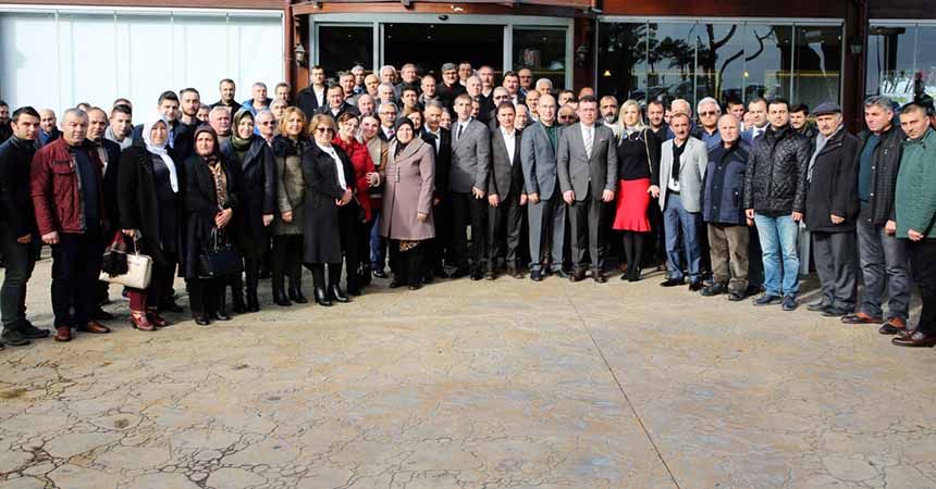Partiler Atakum'da buluştu