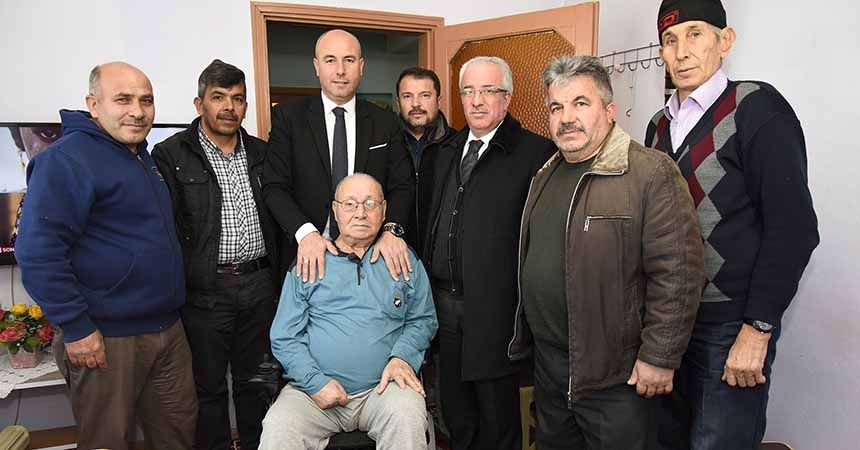 Tekkeköy'den akülü sandalye yardımı