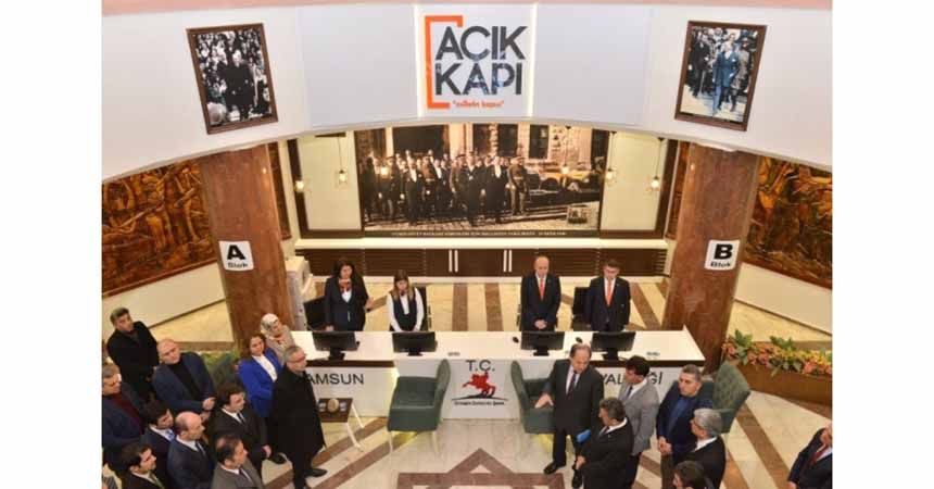 Devletin kapısı millete açıldı