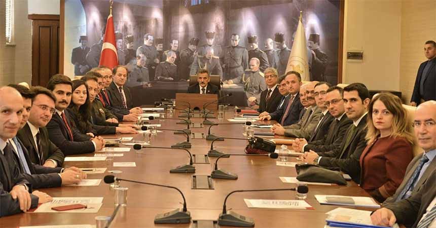 Vali Kaymak, Kaymakamlarla buluştu