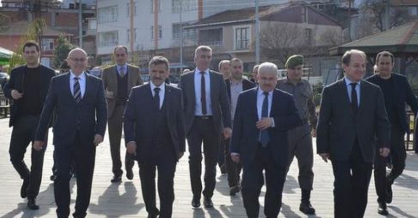 Vali'den Terme ziyareti