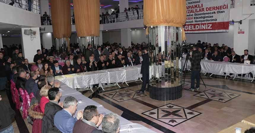 Havzalılar ‘Tirit Gecesi’nde buluştu