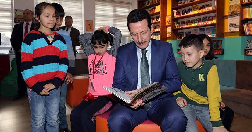 Okuma seferberliğine kütüphane desteği