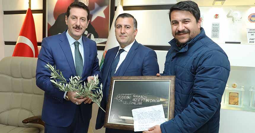 Başkan Tok'u duygulandıran mektup