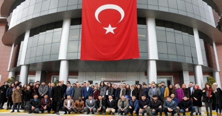 Karaaslan OMÜ kahvaltısında