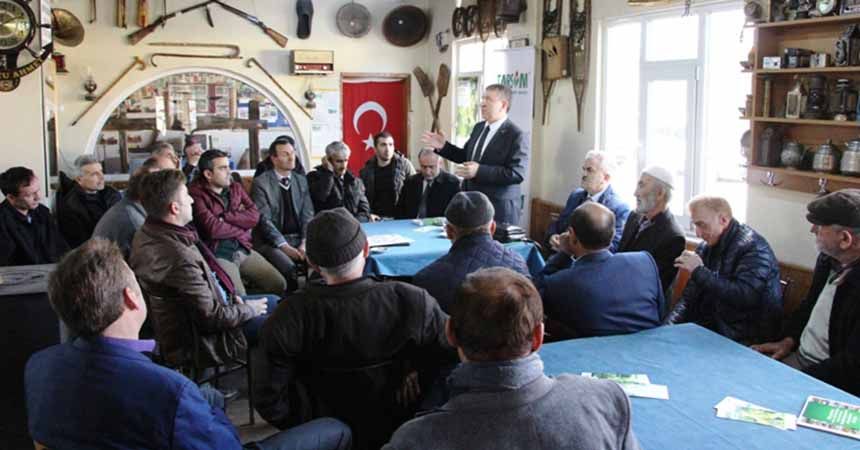 Çiftçilere tarım sigortaları anlatıldı