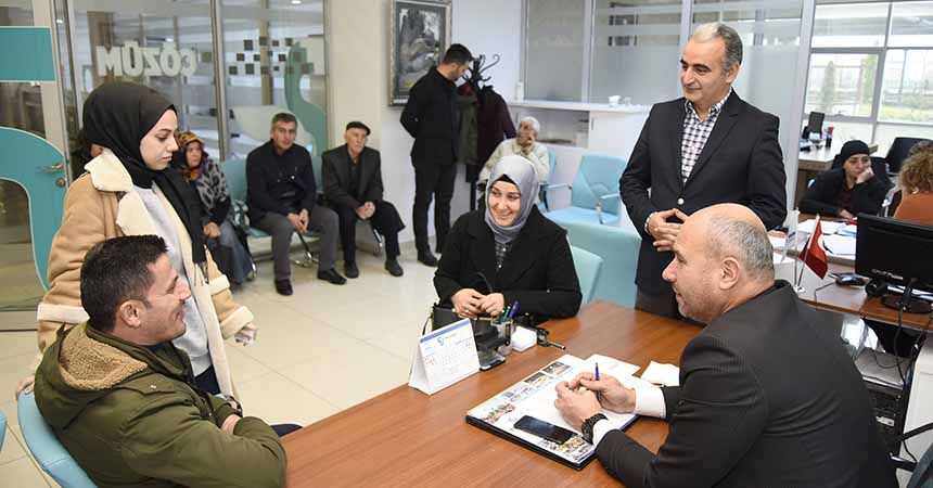 Başkan Togar’dan her talebe anında çözüm