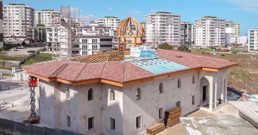 Külliye silüeti ortaya çıkıyor