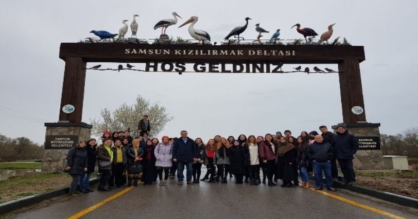 SBL öğrencileri Kuş Cenneti'nde