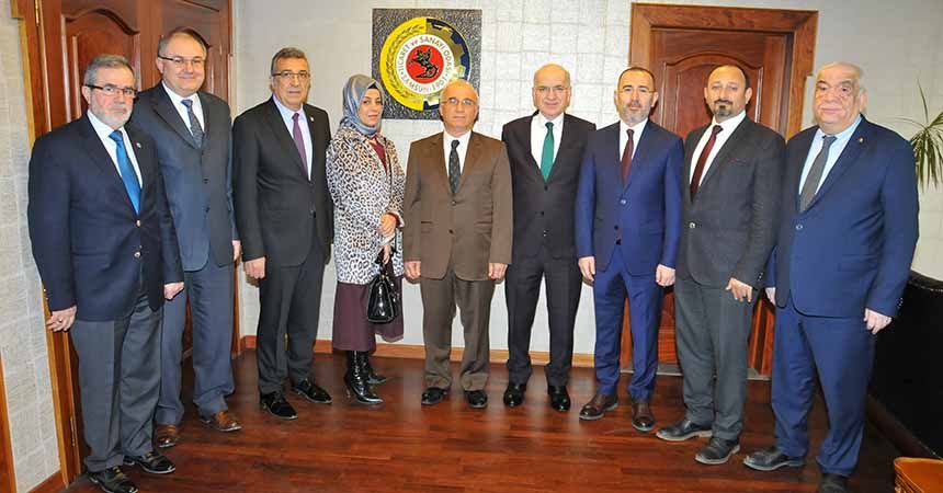 SMMMO’dan Samsun TSO’ya ziyaret SMMMO’dan Samsun TSO’ya ziyaret