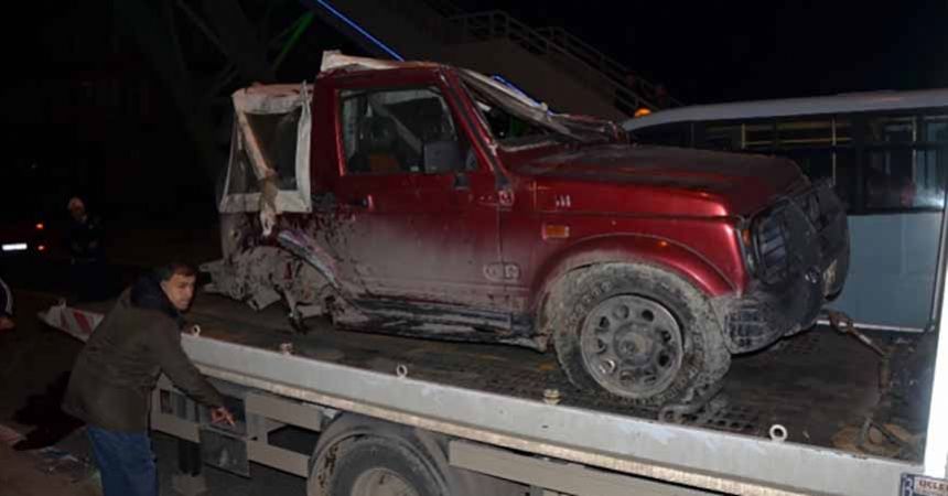 Ordu'da feci kaza: Cip ile otomobil çarpıştı