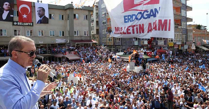 Tekkeköy'de Cumhurbaşkanı heyecanı