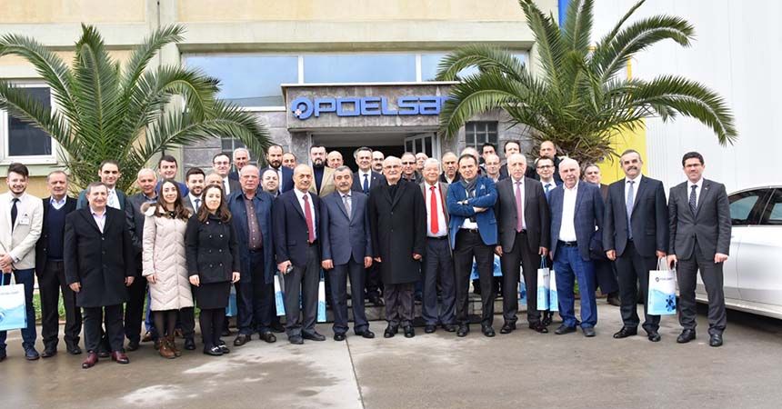 Sanayiciler kahvaltıda buluştu