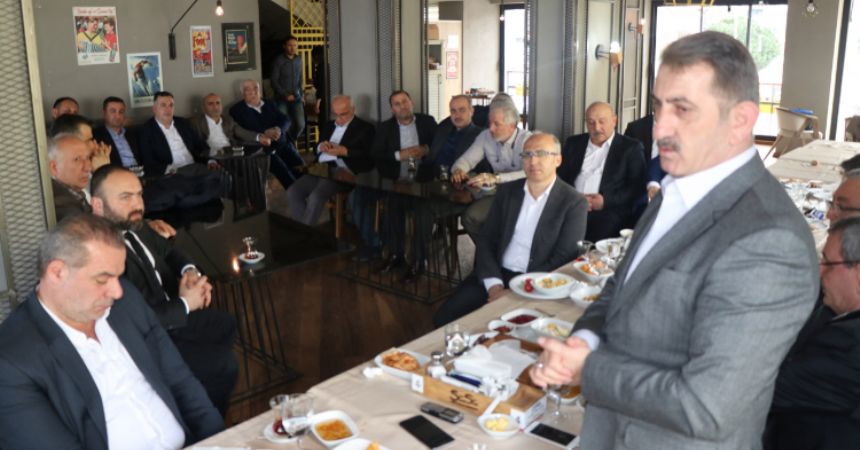 Köktaş STSO yönetimiyle buluştu