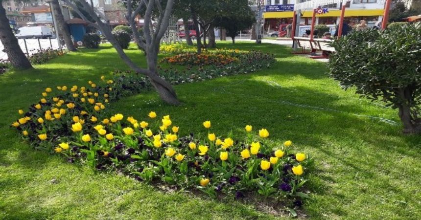 İlkadım'a bahar geldi