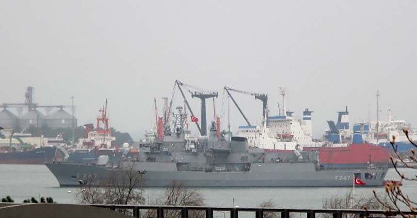 TCG Kemal Reis Fırkateyni ve Batıray Denizaltısı Samsun’da