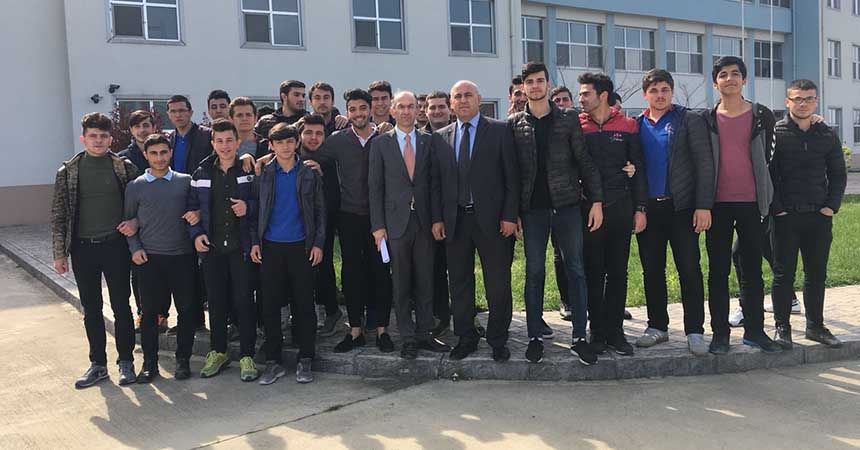Terme MYO lise öğrencilerine tanıtıldı