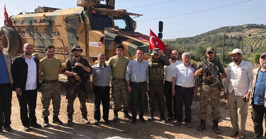 Başkan Genç Afrin'de