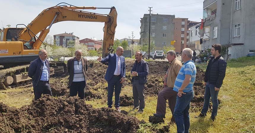 Tekkeköy'de yarım asırlık sorun çözülüyor