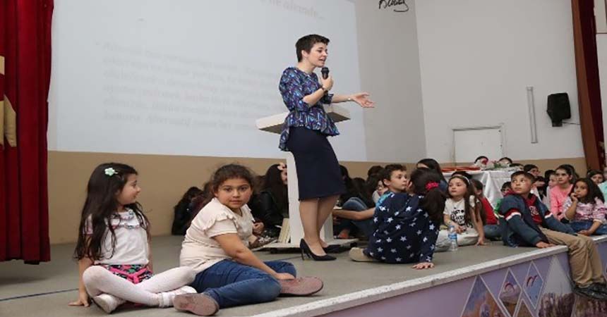 Oyuncu Anne'ye Bafra'da büyük ilgi