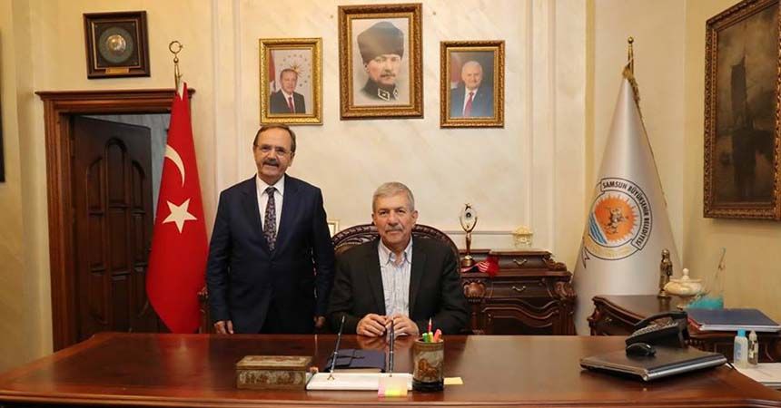 Demircan'dan Başkan Şahin'e ziyaret