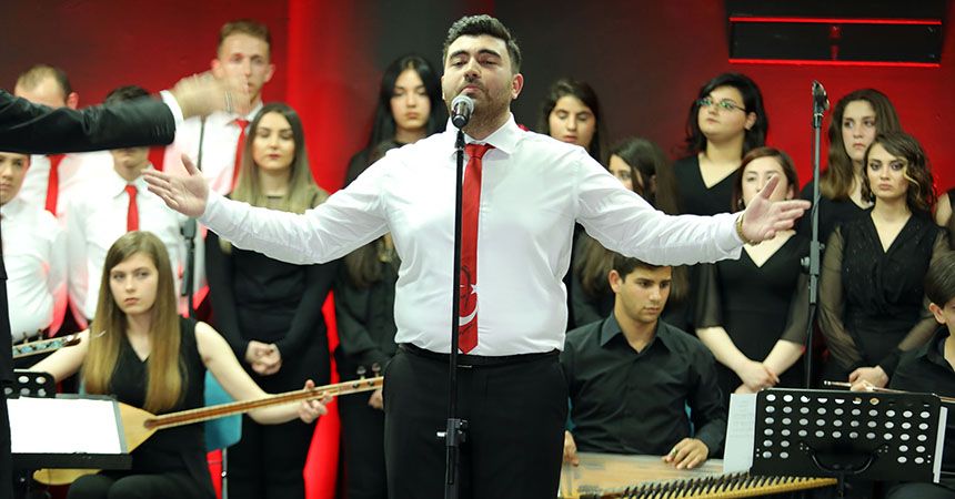 Sanat günleri türkülerle sona erdi
