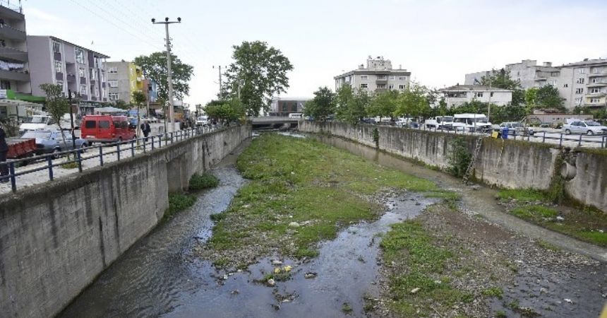 Tekkeköy derelerine ıslah