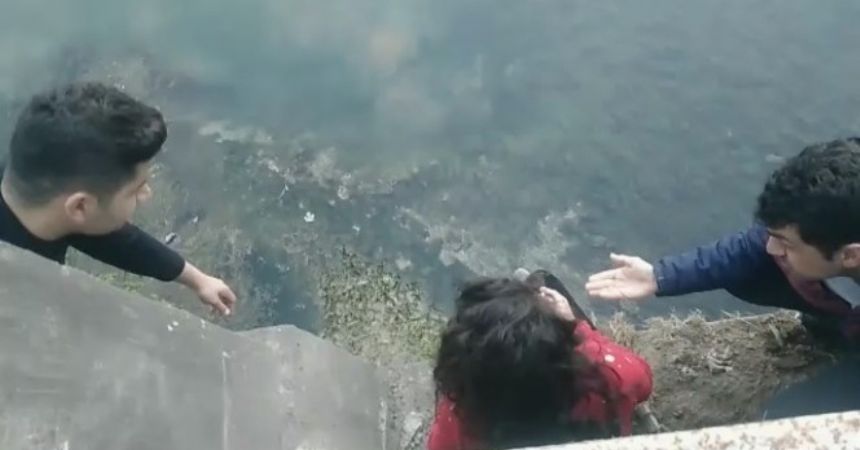 Kızılırmak'a atlayacaktı!