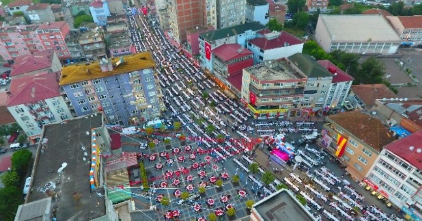 Samsun'un en büyük sofrası
