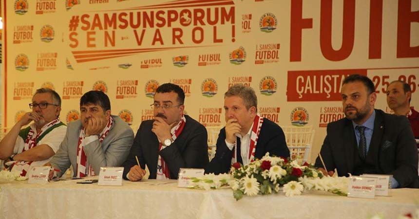 Samsunspor'u masaya yatırdılar
