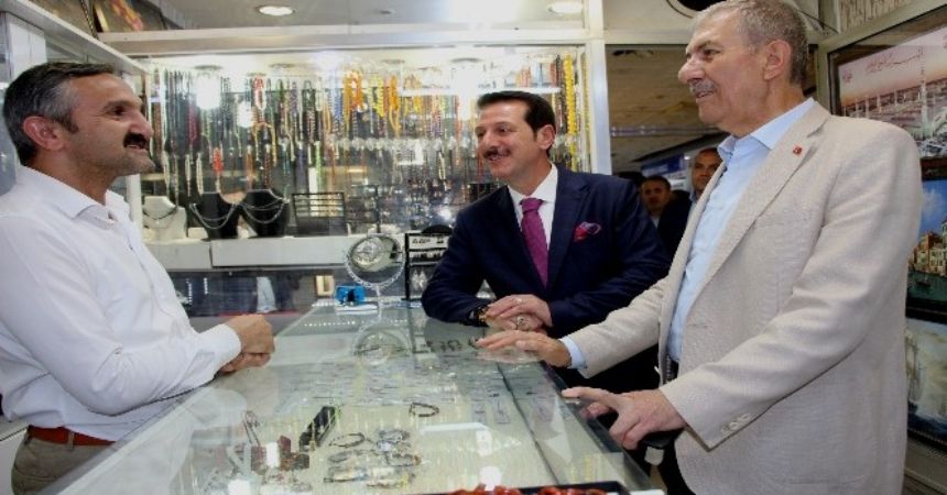 Demircan’dan esnaf ziyareti