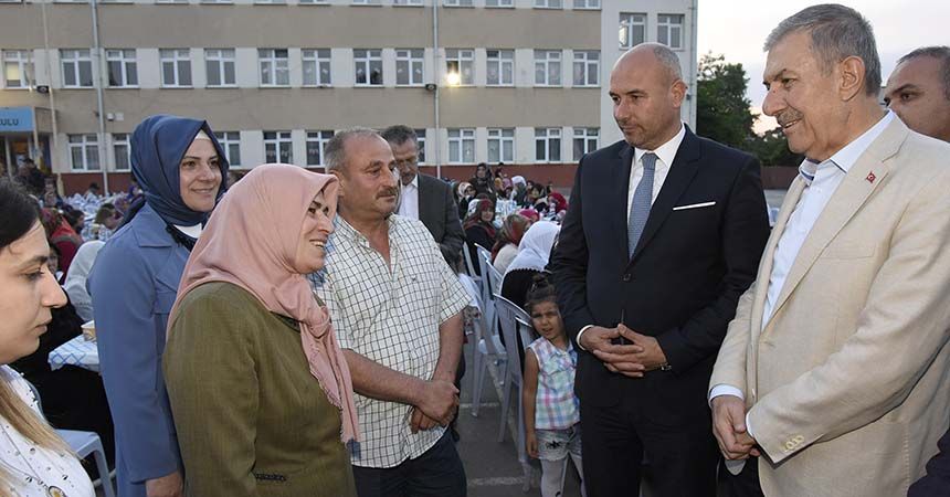 Şehit evinde iftar 