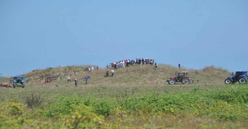 Bafra'da arazi anlaşmazlığı