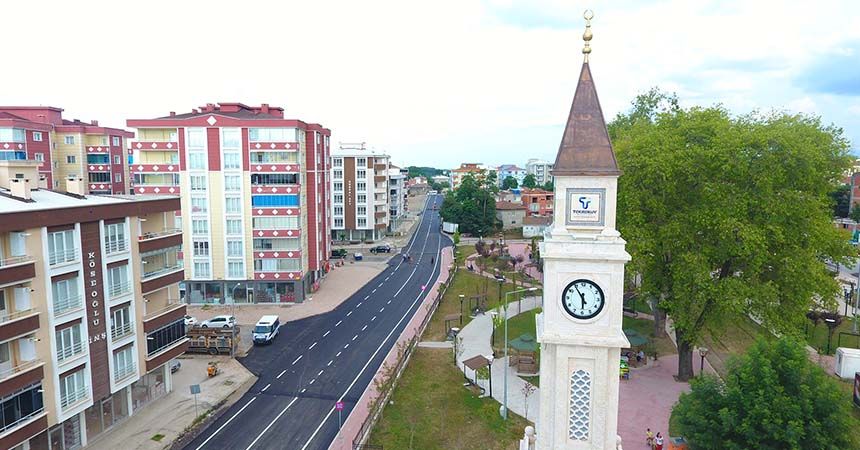 Tekkeköy'de yol atağı sürüyor