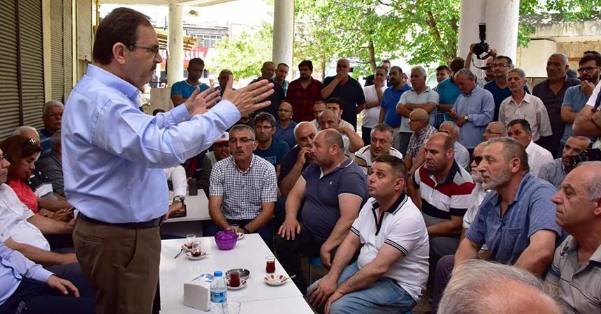 Başkan Şahin sanayi esnafına seslendi
