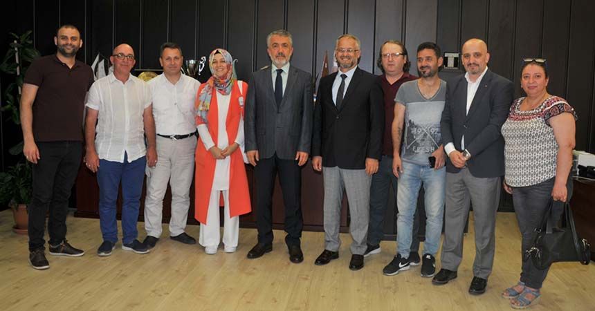 Cemiyet'ten Rektör Bilgiç'e ziyaret