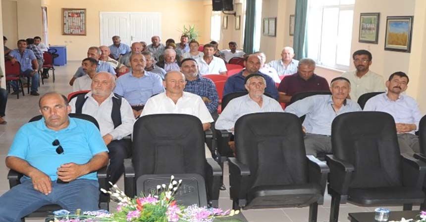 Sebze üreticilerine eğitim semineri